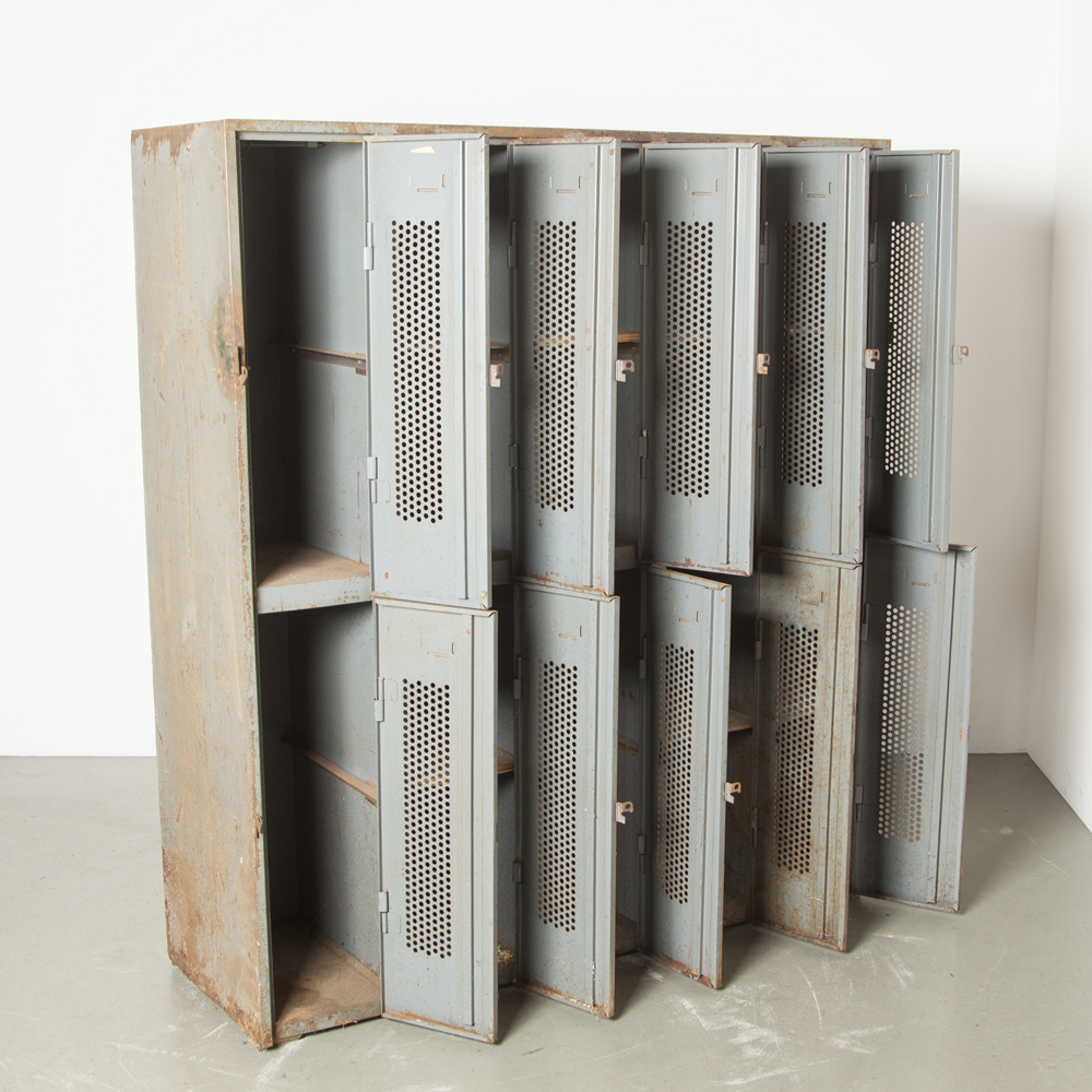 hoek Bijdrage puree Locker Cabinet 10 door ⋆ Neef Louis Design Amsterdam