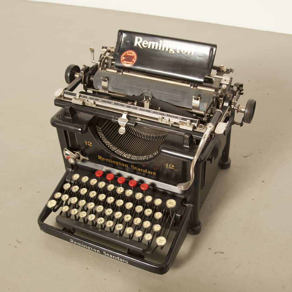 Guías de máquinas de escribir no sonorías para máquinas de escribir  vintage, manuales y eléctricas - 12 x 12