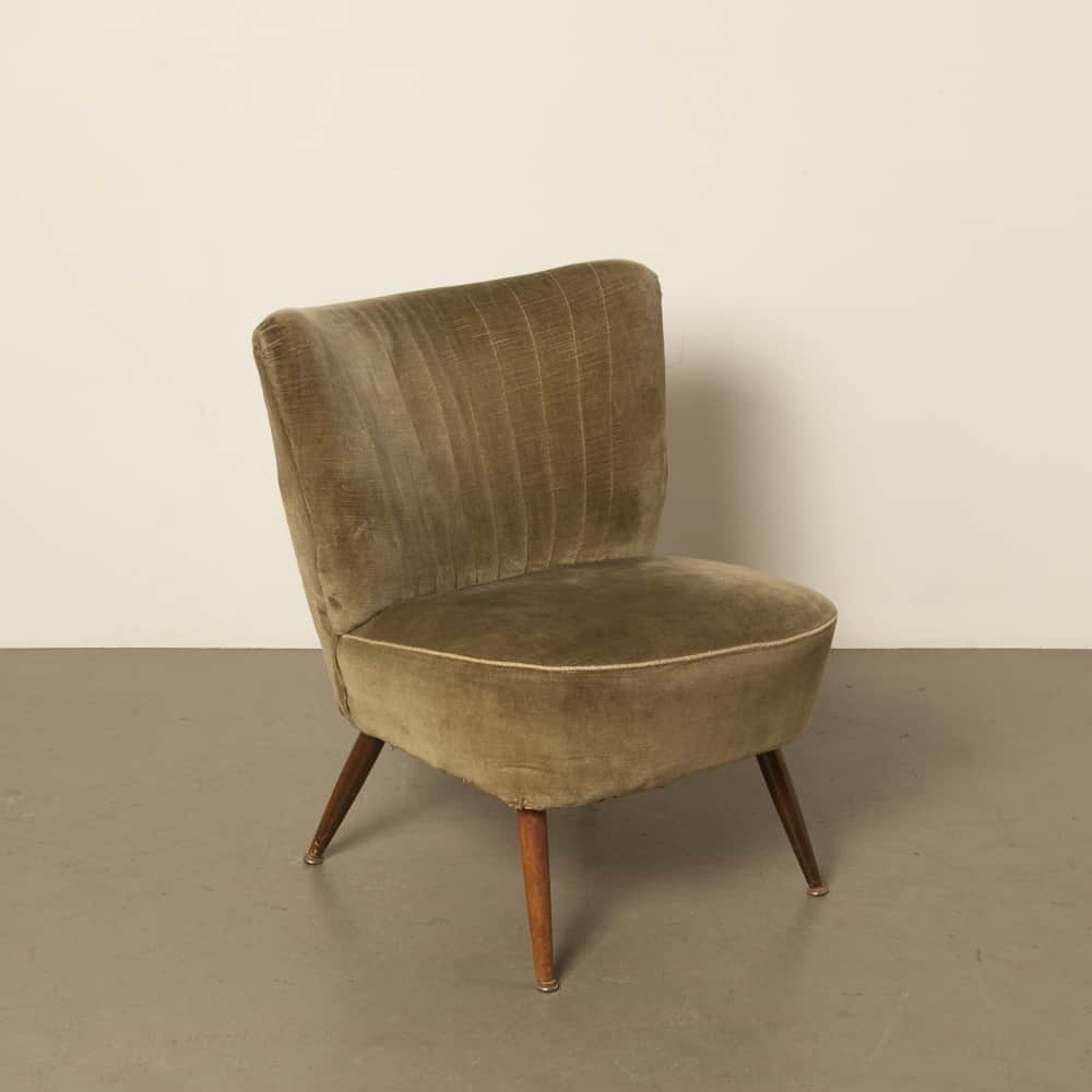 Grace maximaal Soepel Cocktail chair green ⋆ Neef Louis Design Amsterdam