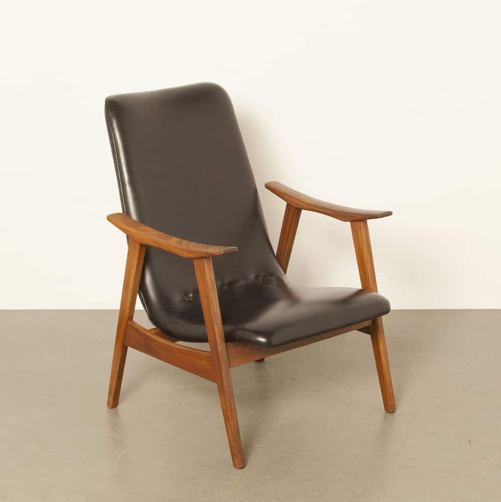 van Teeffelen Webe armchair black ⋆ Neef Louis Design Amsterdam