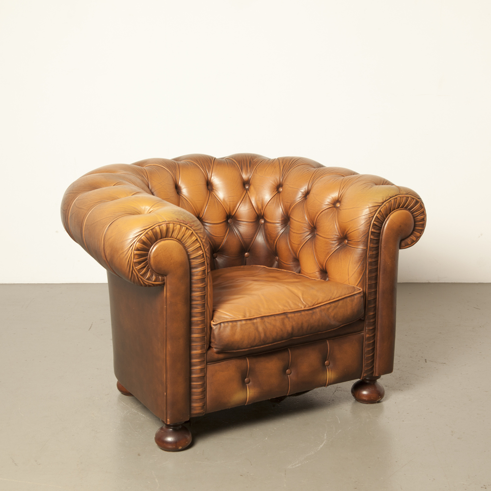 stoomboot Sophie Soepel Chesterfield armchair ⋆ Neef Louis Design Amsterdam