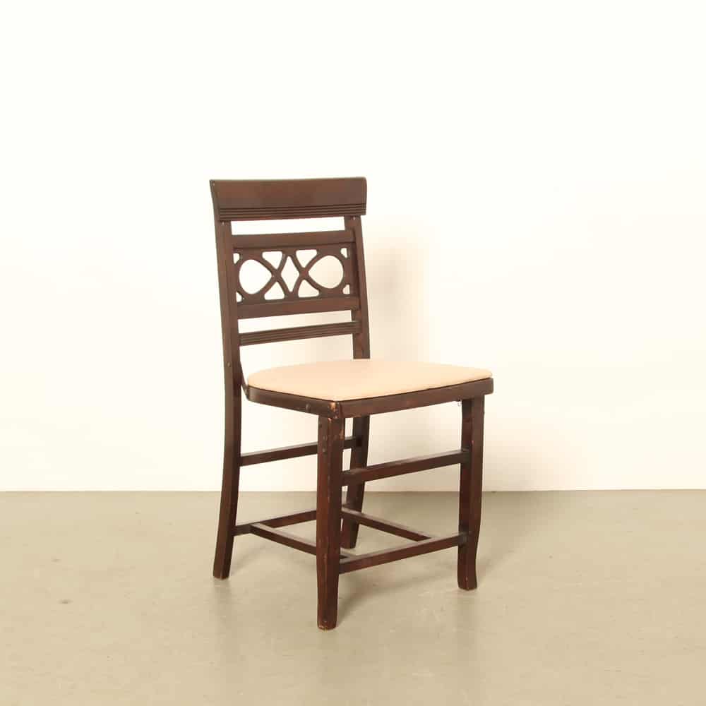 Cadeira dobrável Regency ou Sheraton Ladderback Leg-O-Matic legomatic