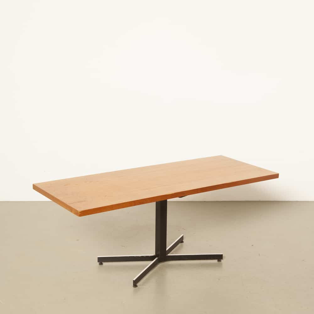 Ilse Möbel Germany coffee table pneumatic height adjustable 1960s sixties vintage retro