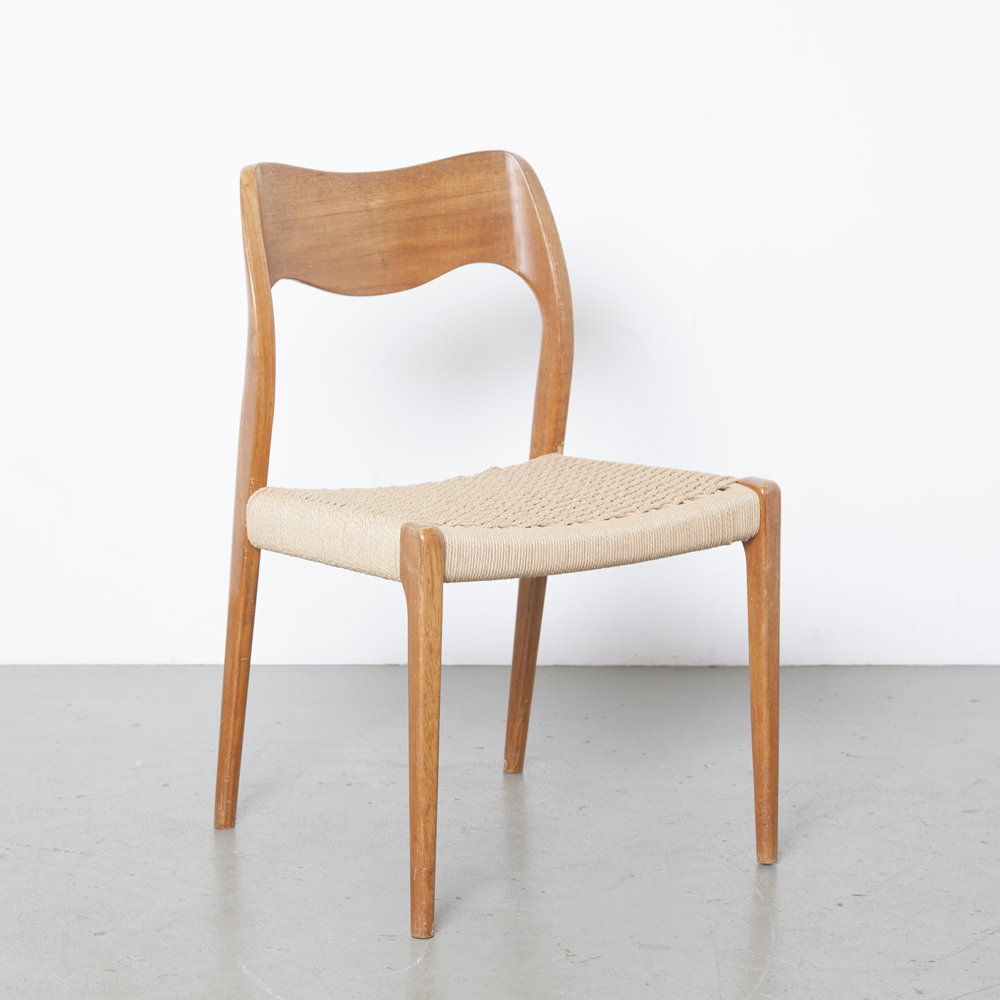 Negen niemand Geldschieter Model 71 Chair Niels Otto Møller ⋆ Neef Louis Design Amsterdam