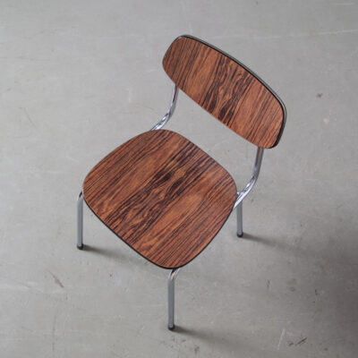 Tavo Chair Faux Rosewood Formica Neef Louis Design Amsterdam