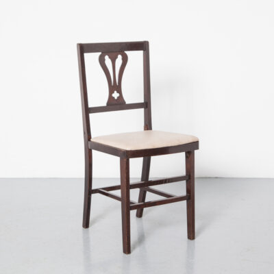 折叠椅简化喜来登客厅 Leg-O-Matic legomatic Regency 经典传统保守风格桃花心木象牙 skai 座椅布里奇波特美国餐厅额外的隐蔽处 60 年代 1960 年代 XNUMX 年代复古复古座椅