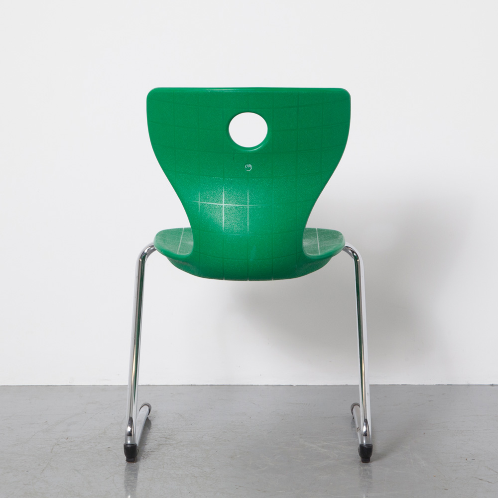 Pantoswing Lupo Chair Verner Panton Green ⋆ Neef Louis Design Amsterdam