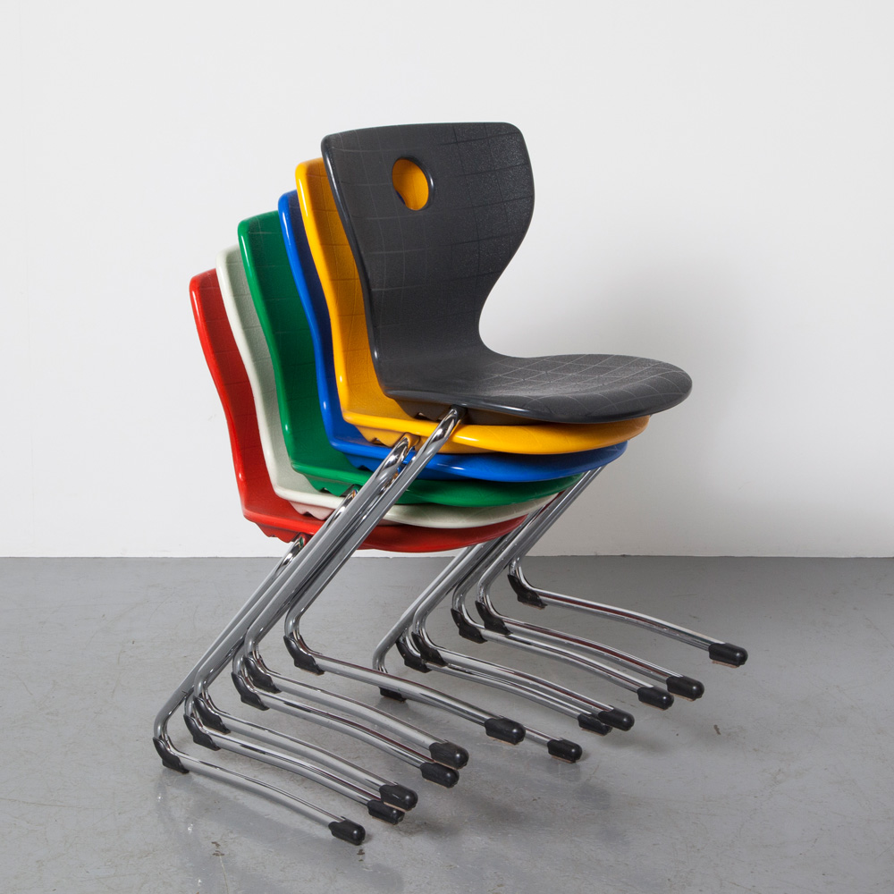 Cadeira Pantoswing Lupo Verner Panton Branco ⋆ Neef Louis Design Amsterdam