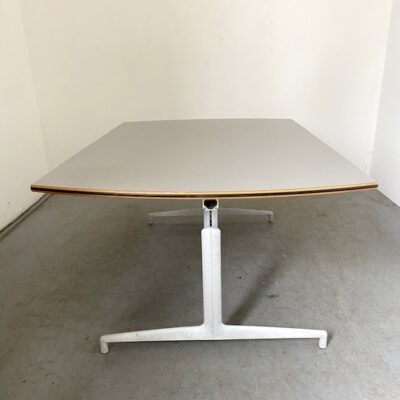 grey office table